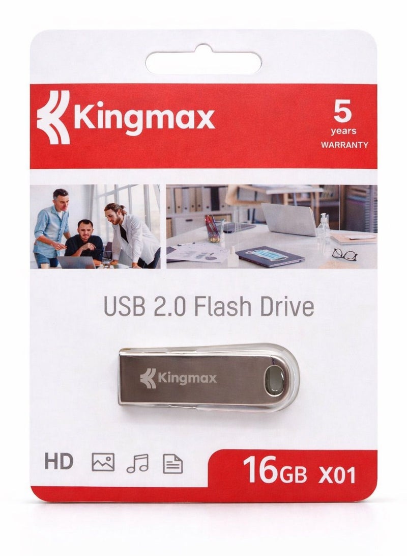 X01 USB 2.0 Flash Drive - 16 GB